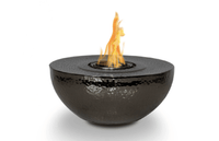 Sutton Portable Indoor/Outdoor Fireplace In Black Nickel