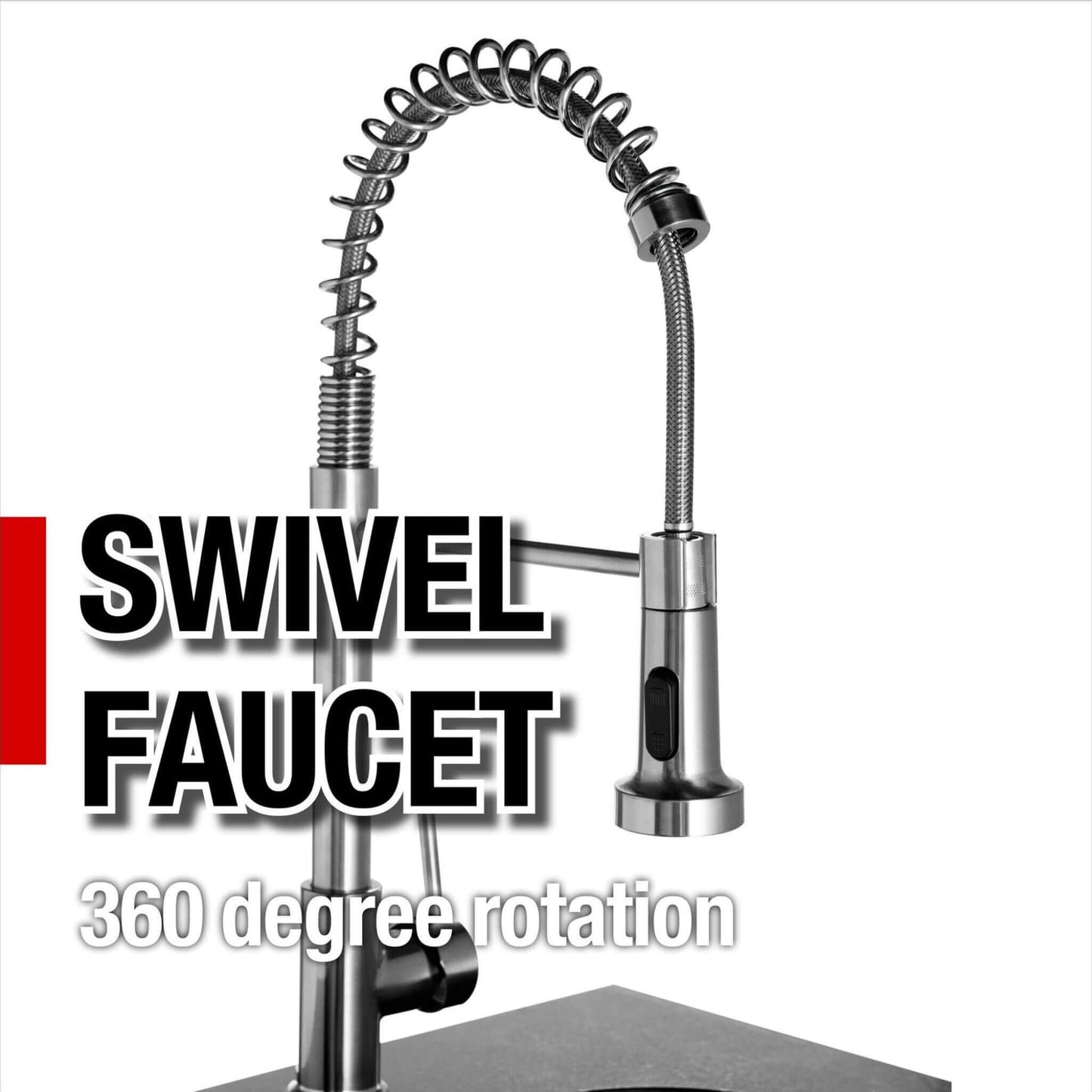 44-Inch 6-Burner 85K BTU Stainless Steel Gas Outdoor Kitchen Island Grill With Wine Cooler, Rotisserie Kit, And Storage Cabinets (SAK97105)