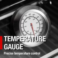 44-Inch 6-Burner 85K BTU Stainless Steel Gas Outdoor Kitchen Island Grill With Wine Cooler, Rotisserie Kit, And Storage Cabinets (SAK97105)