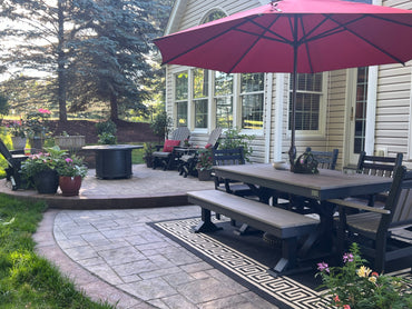 Trestle X Outdoor Table