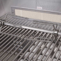 Edgestar 89K BTU 36" Liquid Propane Freestanding LED Lighting Grill Cart With Rotisserie (SAK85914)