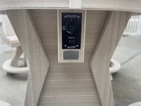 Round Fire Table Set With 4 Chairs - Ready to Ship